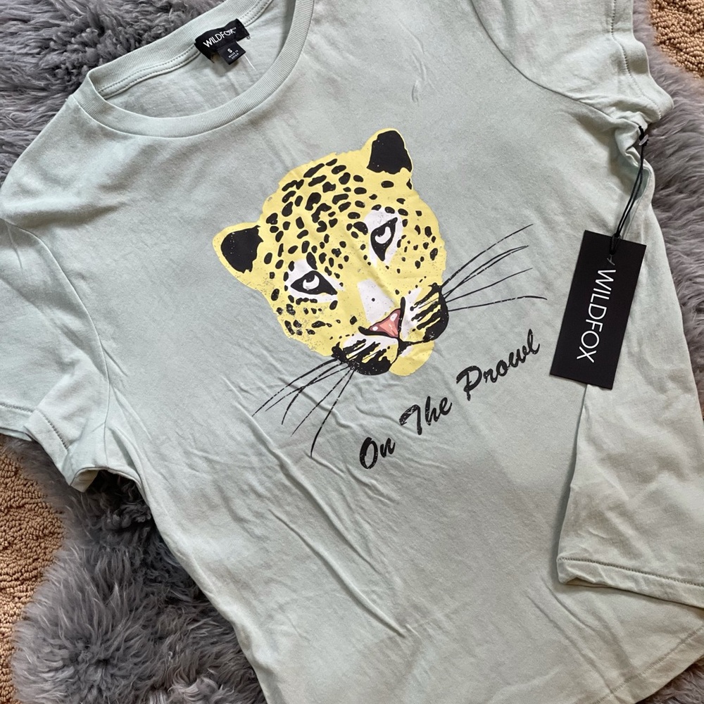 WILDFOX Leopard Tee